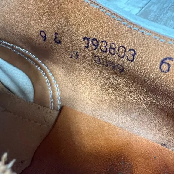 Imperial shoe company vintage cream Oxford - Mens 9 wide‎
