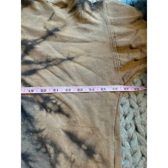 International news crew pullover brown marled size large