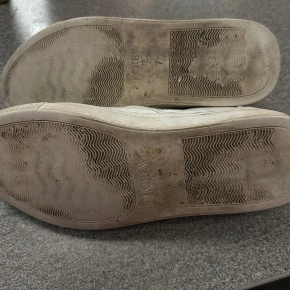 J. Crew Women's Slip-On Shoes - Cream