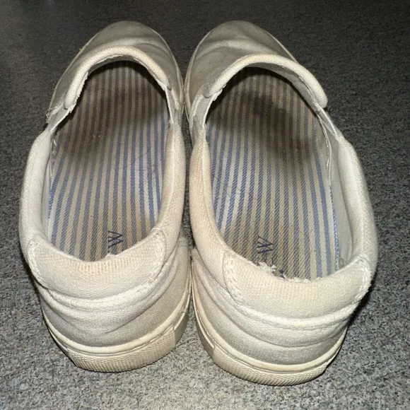 J. Crew Women's Slip-On Shoes - Cream