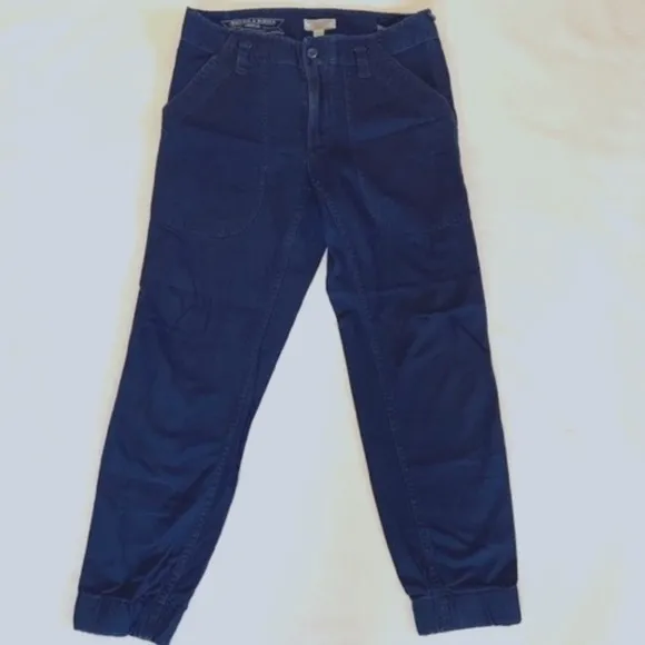 J Crew/Wallace &amp; Barnes Size 30&quot; Slim Indigo Joggers​​​​​​​​​​​​​​​​​​​​​
