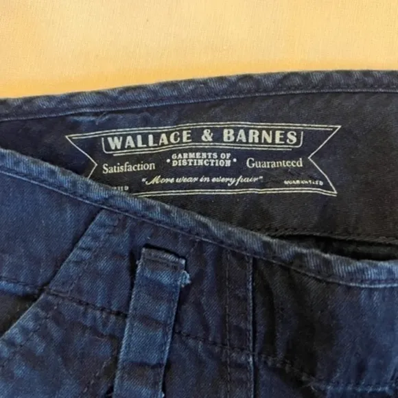 J Crew/Wallace &amp; Barnes Size 30&quot; Slim Indigo Joggers​​​​​​​​​​​​​​​​​​​​​