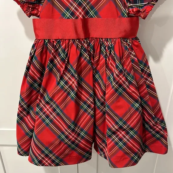 Janie &amp; Jack Tartan Holiday/Christmas Dress