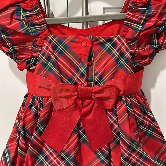 Janie &amp; Jack Tartan Holiday/Christmas Dress