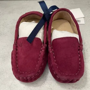 Janie and Jack Suede Moccasins Baby Boy Size 4