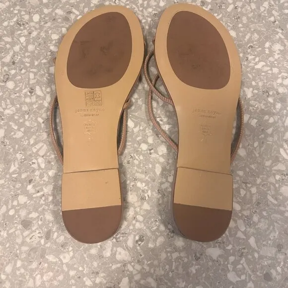 Jenni Kayne Eve Sandal, Taupe, Women's Size 10 / EU 41, EUC