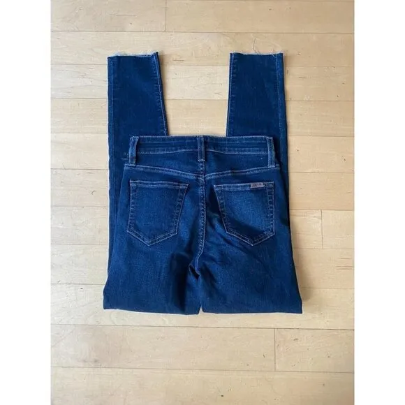 Joes Jeans &quot;Haxby&quot; hi rise BNWOT jeans sz 24 womens raw hem  NEW skinny ankle