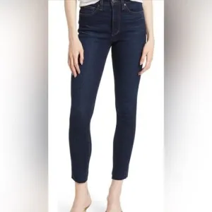 Joes Jeans &quot;Haxby&quot; hi rise BNWOT jeans sz 24 womens raw hem  NEW skinny ankle