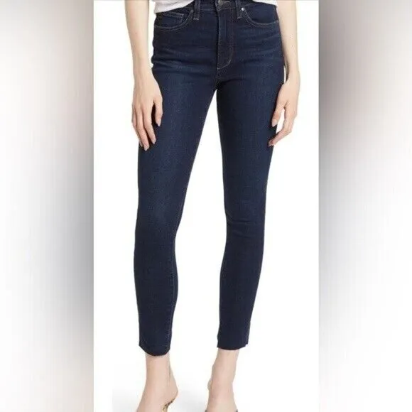 Joes Jeans &quot;Haxby&quot; hi rise BNWOT jeans sz 24 womens raw hem  NEW skinny ankle