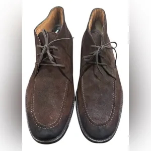 Johnston and Murphy high top suede shoes size 10M B6