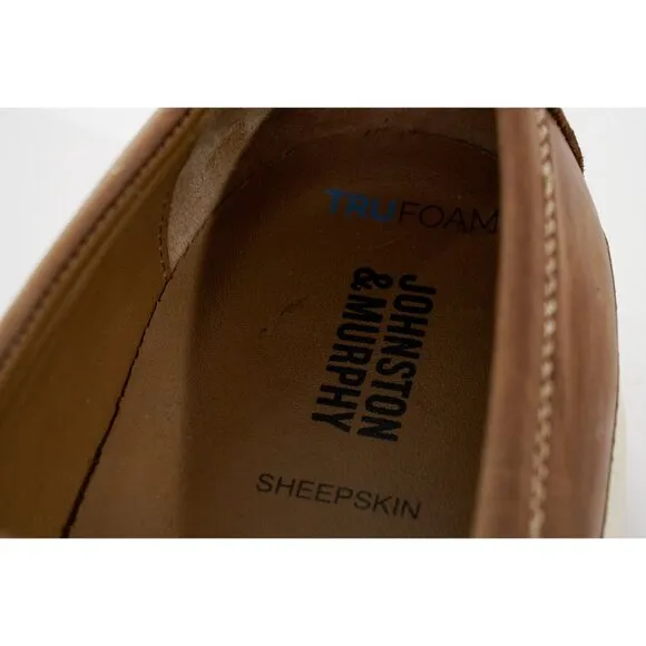 Johnston And Murphy Loafers TrueFoam Sheepskin Men's Sz 13 Shoes