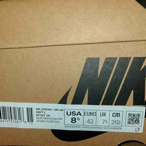 Jordan 1 Zoom Air Mens Shoes 8.5