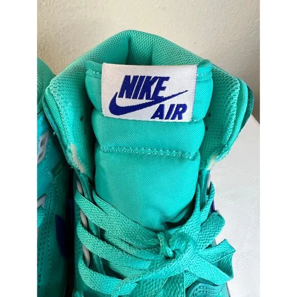 Jordan Men's Legacy 312 'Hyper Jade' High Top Sneakers Running Shoes Size 11