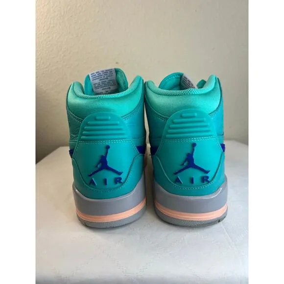 Jordan Men's Legacy 312 'Hyper Jade' High Top Sneakers Running Shoes Size 11