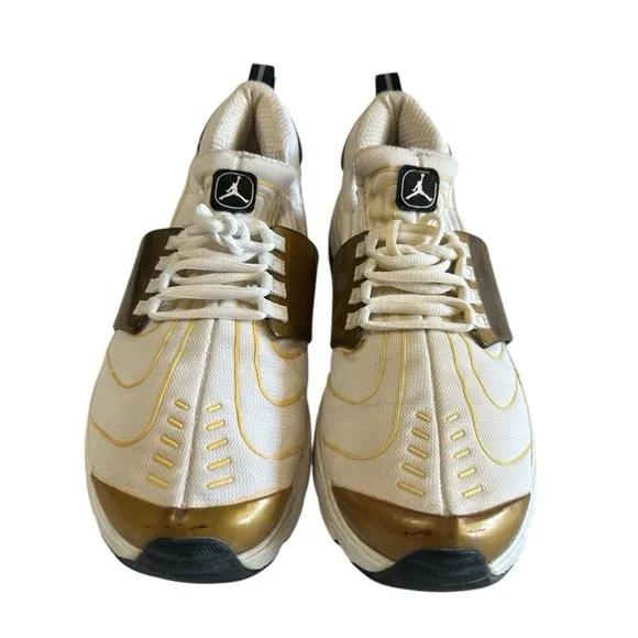 Jordan Trunner Bubble Mens Beige Brown Rare Vintage Basketball Shoes Sz 12