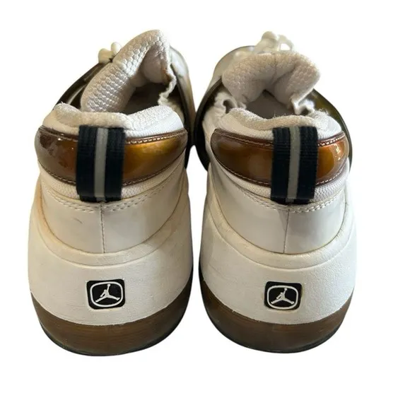 Jordan Trunner Bubble Mens Beige Brown Rare Vintage Basketball Shoes Sz 12