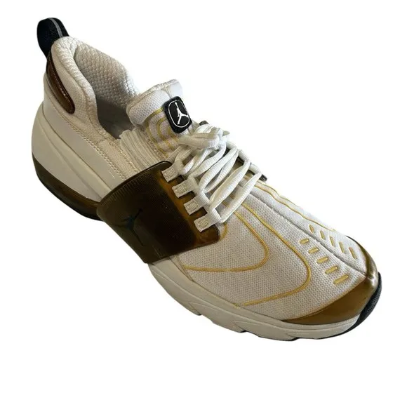 Jordan Trunner Bubble Mens Beige Brown Rare Vintage Basketball Shoes Sz 12