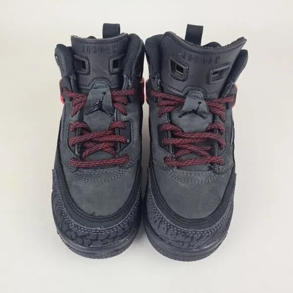 Jordan Winterized Spizike LITTLE KIDS  Broklyn Black Size 11 C DS