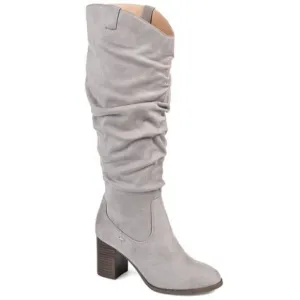 JOURNEE COLLECTION Women's Aneil Boots Grey, shoes 6WC US