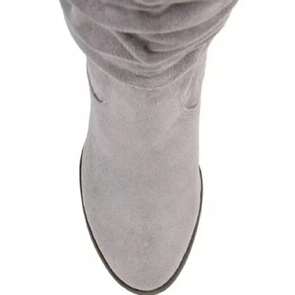 JOURNEE COLLECTION Women's Aneil Boots Grey, shoes 6WC US