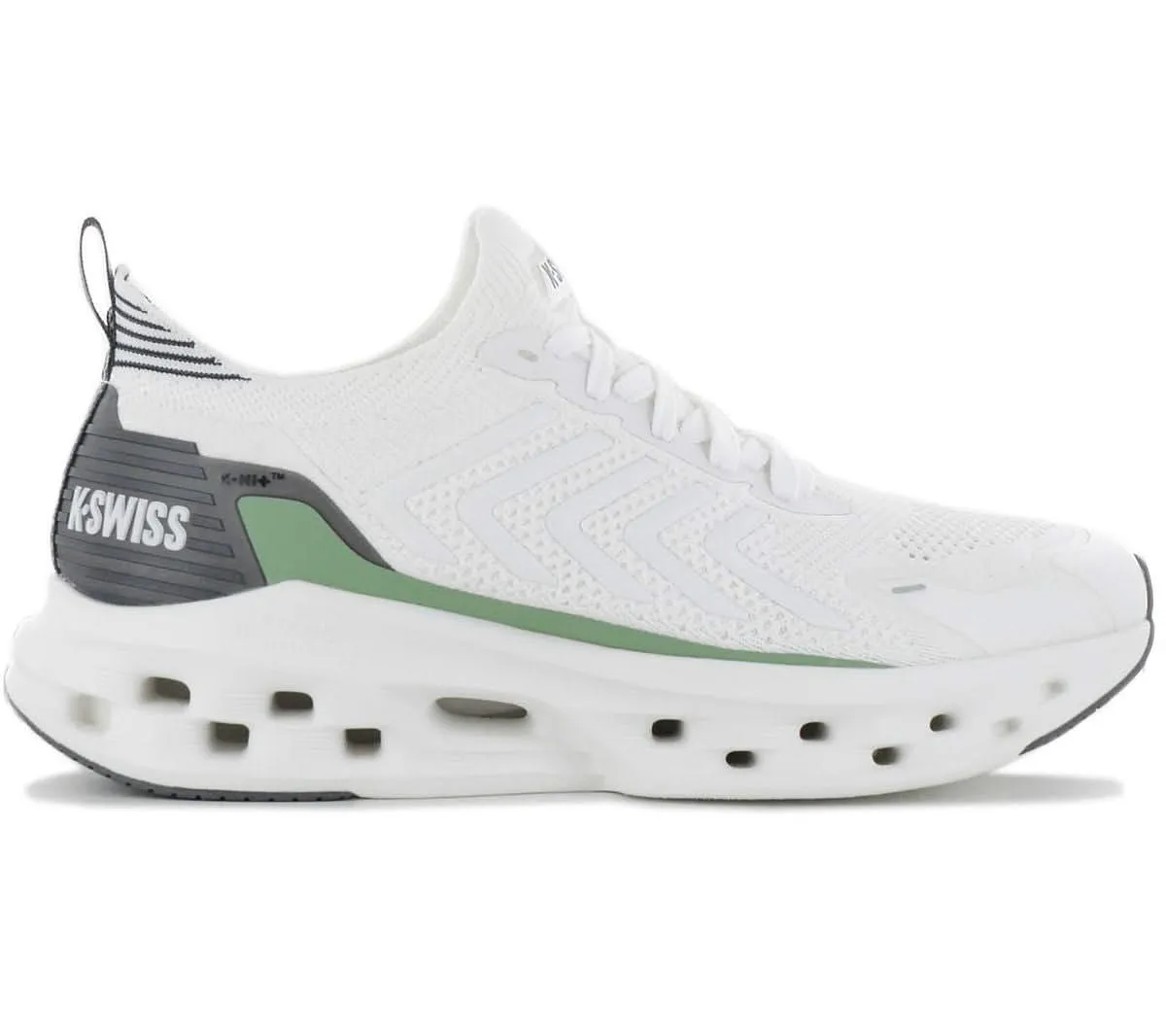 K-Swiss Impulse Tubes Lite - Herren Sneakers Schuhe Weiß 04427-120-M