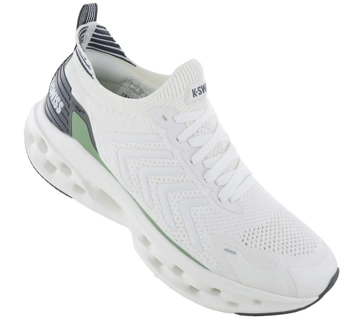 K-Swiss Impulse Tubes Lite - Herren Sneakers Schuhe Weiß 04427-120-M