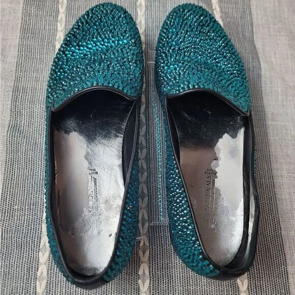 KARDINALE Italian Crystal Loafers