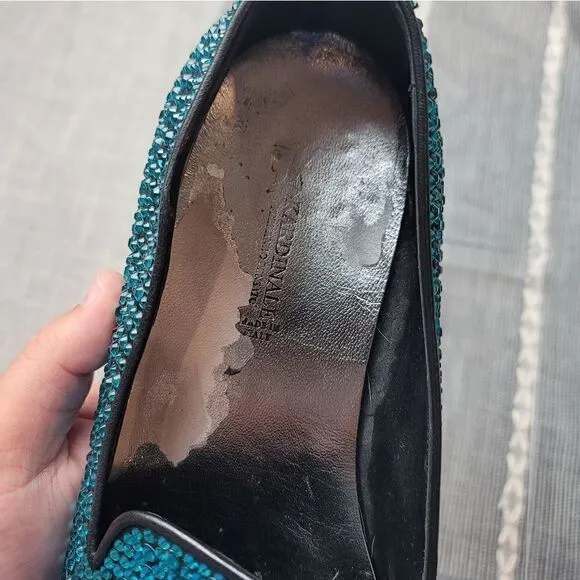 KARDINALE Italian Crystal Loafers