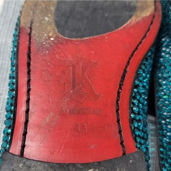 KARDINALE Italian Crystal Loafers