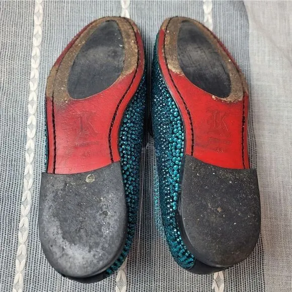 KARDINALE Italian Crystal Loafers