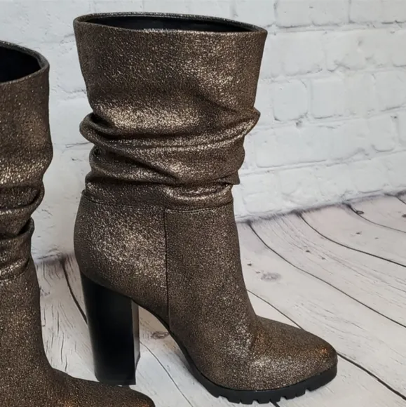 Katy Perry Raina Metallic Boots