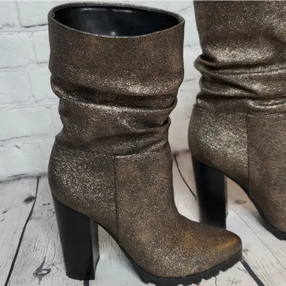 Katy Perry Raina Metallic Boots