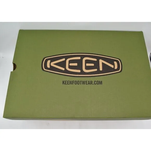 Keen Mens Size 12 Howser Fold Down Dark Olive Green Pull On Shoes