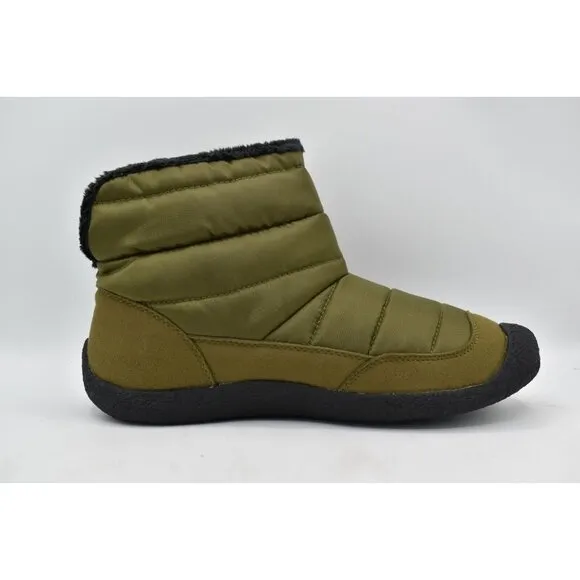 Keen Mens Size 12 Howser Fold Down Dark Olive Green Pull On Shoes