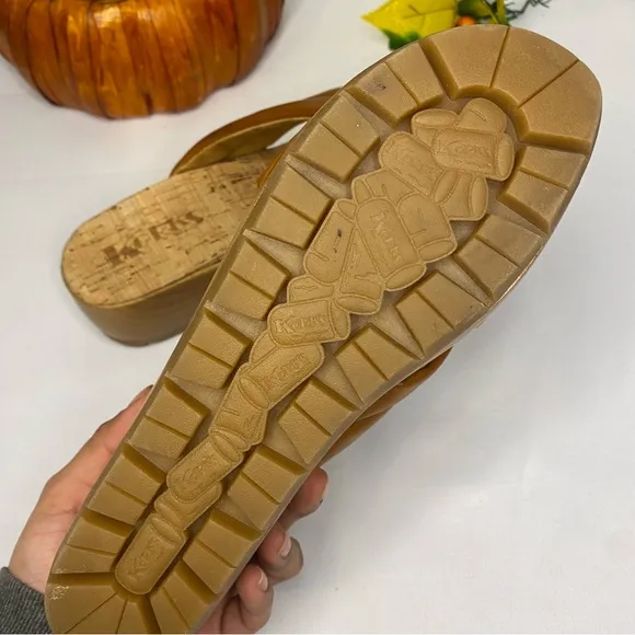 Kork-Ease Faithe Sandals Slides Cross Straps New