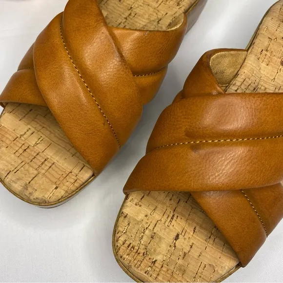 Kork-Ease Faithe Sandals Slides Cross Straps New
