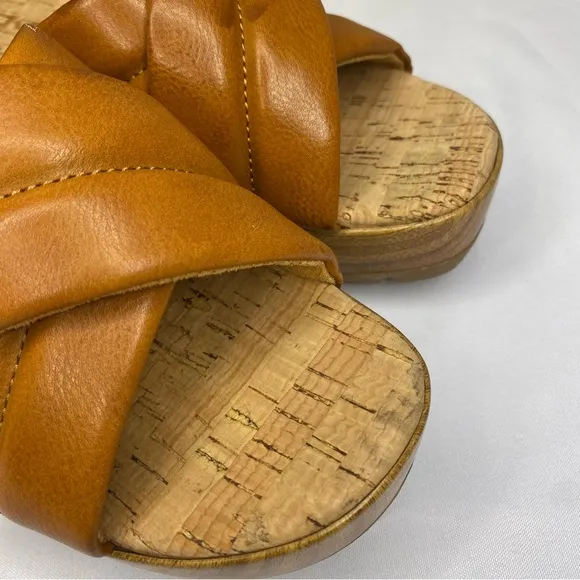 Kork-Ease Faithe Sandals Slides Cross Straps New