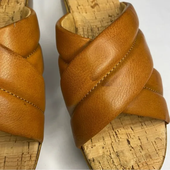 Kork-Ease Faithe Sandals Slides Cross Straps New