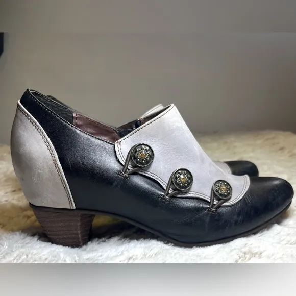 L’Artiste By Spring Step Ankle Boots Bohemian Nostalgic Art DecoSize 8.5