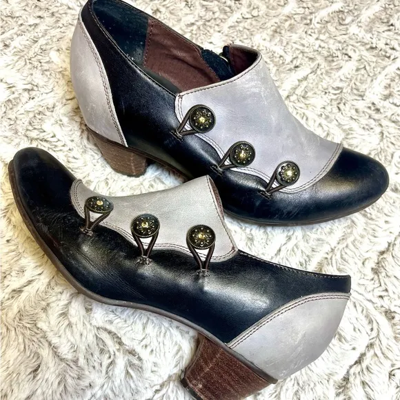 L’Artiste By Spring Step Ankle Boots Bohemian Nostalgic Art DecoSize 8.5