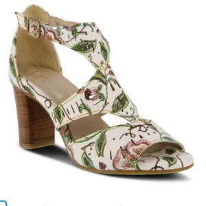 L'ARTISTE Women's Rosies Ankle StrapSandal sz 41  9.5- 10  NWOT