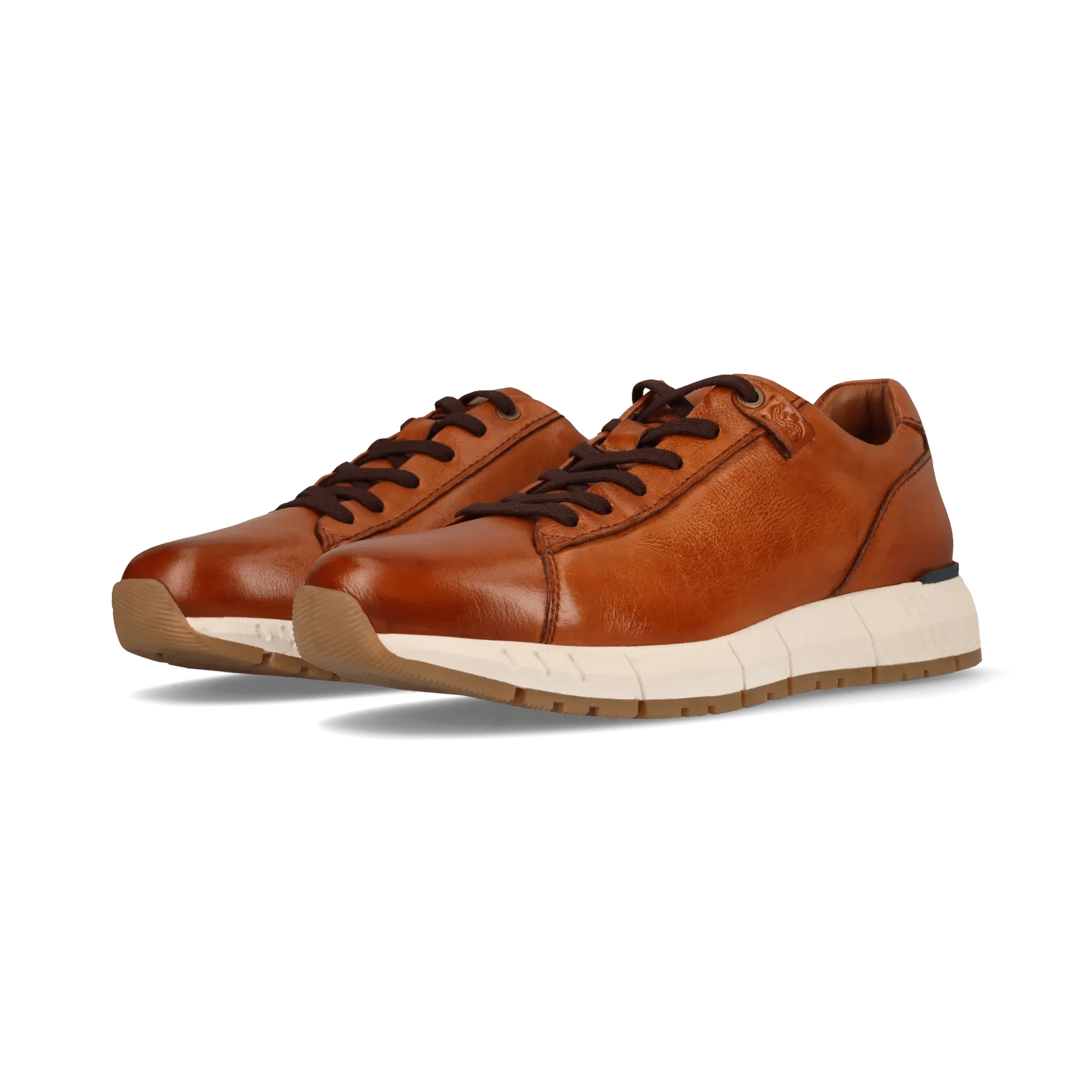 Leder Sneaker cognac