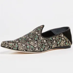 LEWITT BROCADE SLIPPER (Flat Shoes) by Trademark