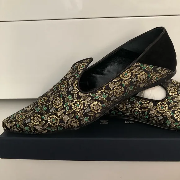 LEWITT BROCADE SLIPPER (Flat Shoes) by Trademark