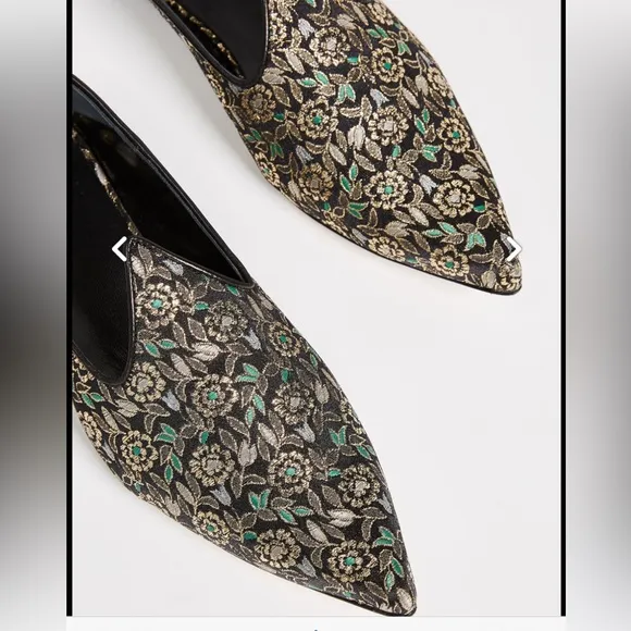 LEWITT BROCADE SLIPPER (Flat Shoes) by Trademark