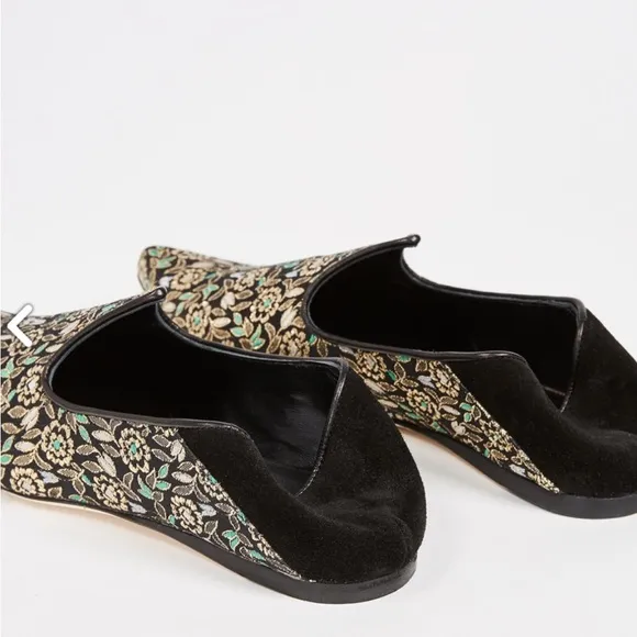 LEWITT BROCADE SLIPPER (Flat Shoes) by Trademark