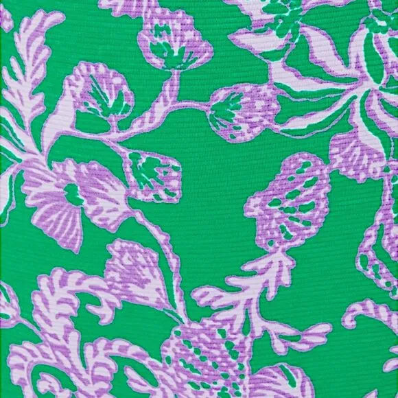 Lilly Pulitzer Montrey Stretch Shift in Brazilian Green NWT - Size 16