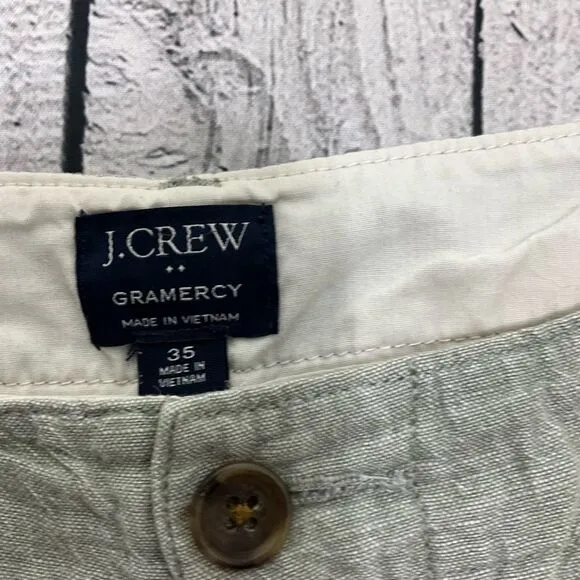 Lot of 2 J. CREW Gramercy Linen Blend Shorts