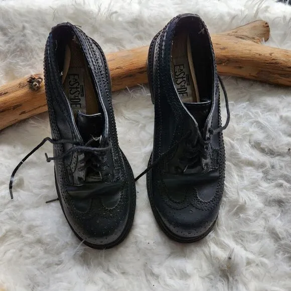 Lower Eastside vintage chunky 90s Oxford shoes