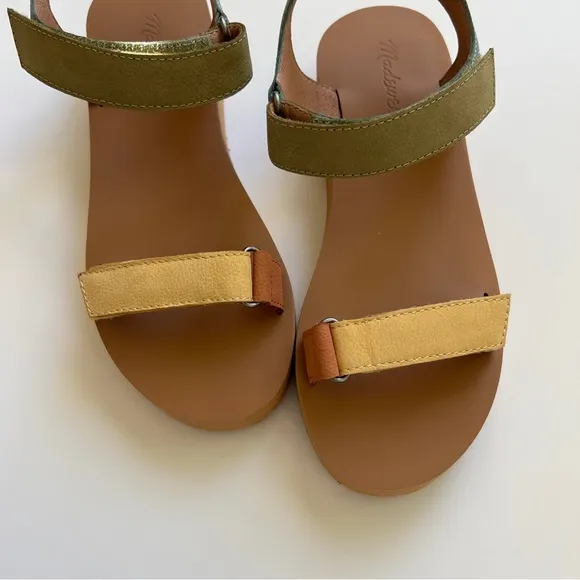 Madewell Maggie Sandal in Colorblock